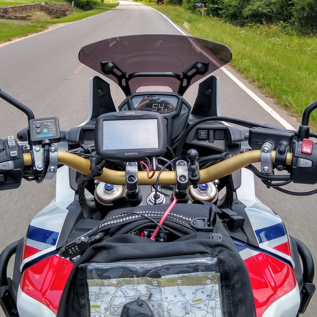 Rider Marc's Adventure on an Africa Twin 1000